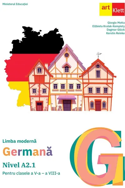 Limba moderna germana. Nivel A2.1 - Clasele 5-8 - Manual