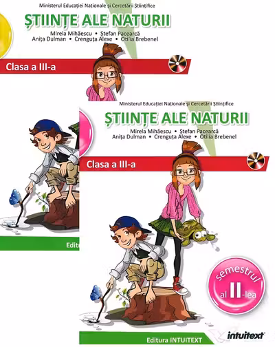 Științe ale naturii - Clasa 3 Sem.1+2 - Manual + 2CD