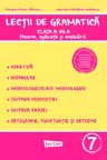 Lecții de gramatică - clasa a VII-a