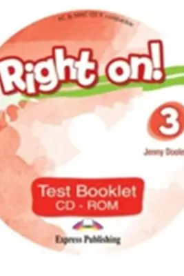 Curs de limba engleza Right on 3. Test booklet CD-ROM