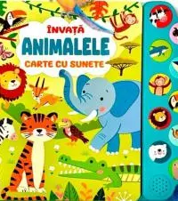 Invata animalele. Carte cu sunete