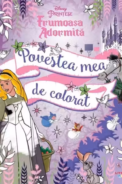 Frumoasa adormita. Povestea mea de colorat