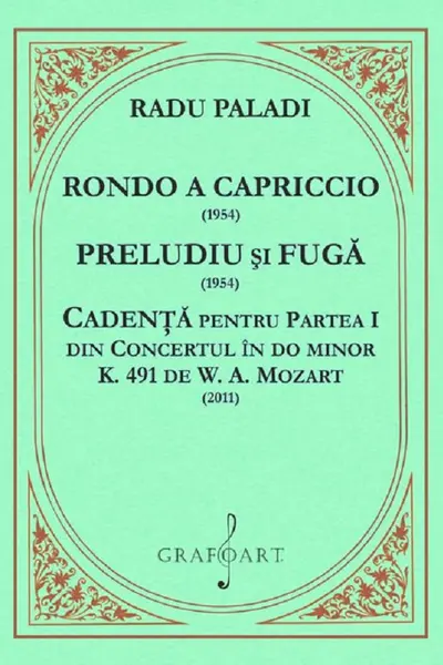 Rondo a Capriccio 1954. Preludiu și fuga 1954