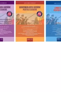 Set Admitere la Academia de Politie (3 carti): 1. Gramatica limbii romane pentru examene. Editia 2023 (set 2 volume); 2. Limba engleza pentru examene. Grile tematice explicate si comentate