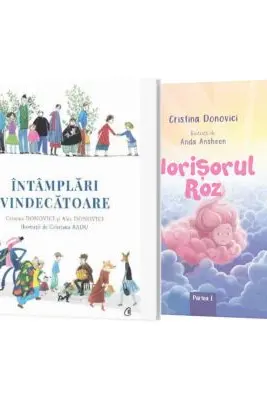 Pachet format din 2 titluri Intamplari vindecatoare, Norisorul Roz - Cristina & Alex Donovici