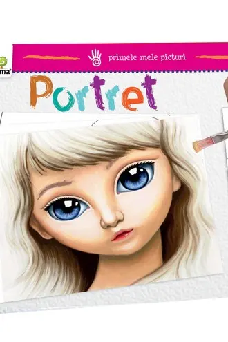 Portret - Primele mele picturi