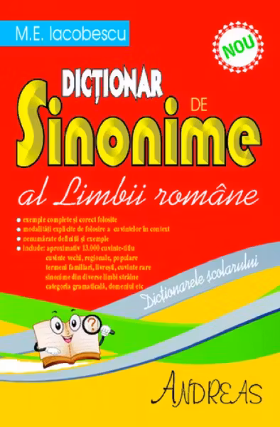 Dictionar de sinonime al Limbii Romane