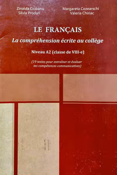 Limba franceza. Carte de lectura cl. VIII