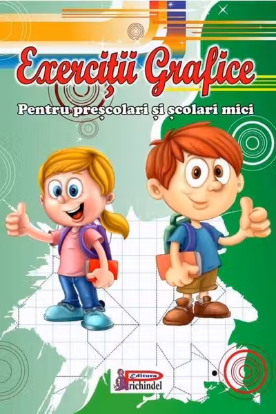 Exerciții grafice pentru preșcolari și școlari mici