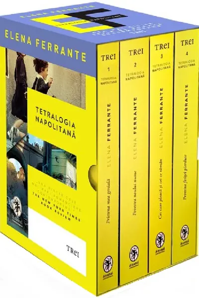 Pachet: Tetralogia Napolitană (Editie tie-in). 4 Volume