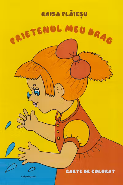 Prietenul meu drag carte de colorat