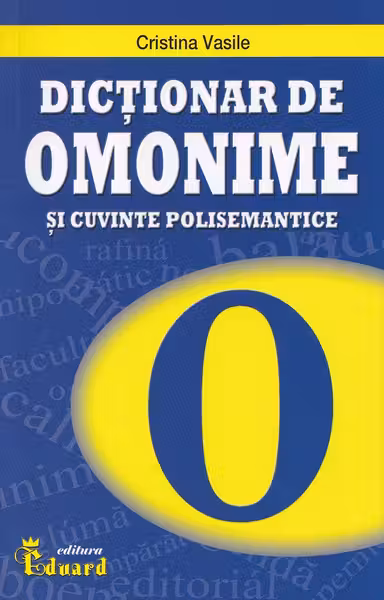 Dicționar de omonime și cuvinte polisemantice