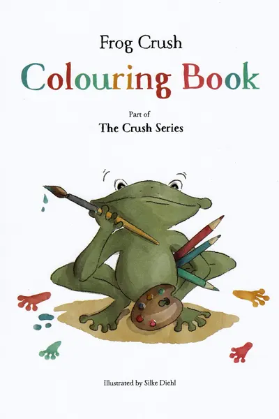 Frog Crush. Colouring Book