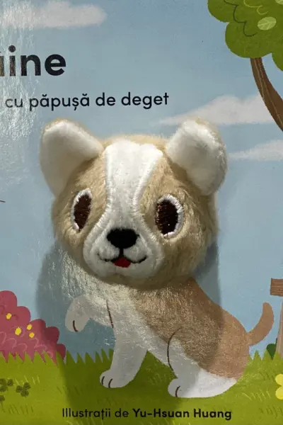Carte cu papusa de deget. Caine