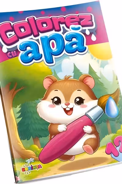 Colorez cu apa : 12 (Hamster)