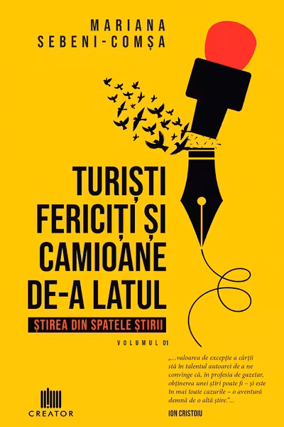 Turisti fericiti si camioane de-a latul. Stirea din spatele stirii