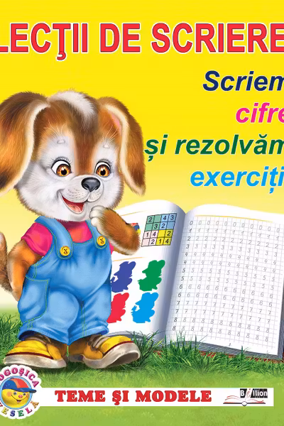 Lectii de scriere. Scriem cifre si rezolvam exercitii. «BIBLION»