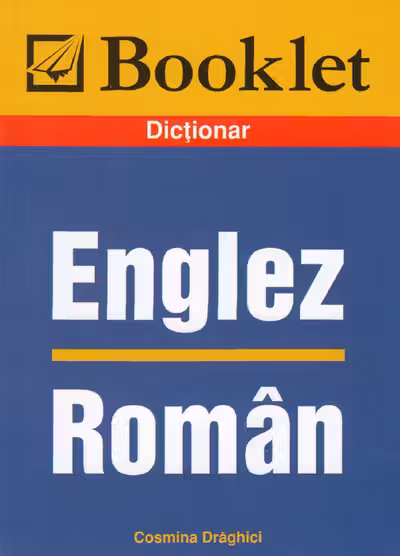 Dicționar englez-român
