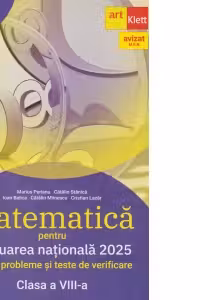 Matematica pentru Evaluarea Nationala 2025. Teme, probleme si teste de verificare pentru clasa a VIII-a
