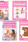 Pachet educational 3-4 ani, L. Culea (Set domenii + Carte de colorat + Creionel)