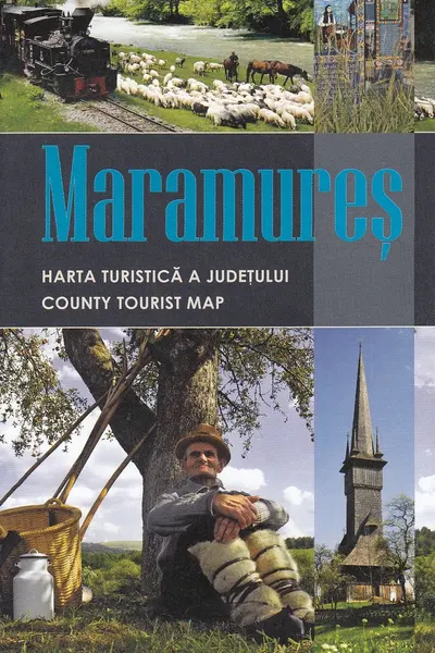 Harta județului Maramureș