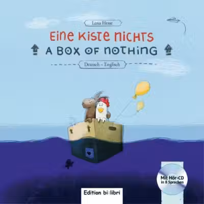 Eine Kiste Nichts Kinderbuch Deutsch-Englisch mit Audio-CD
