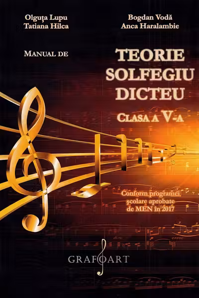 Teorie, solfegiu, dicteu - Clasa a V-a - Manual