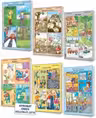 Set 6 caiete, clasa pregatitoare. Modulele I si II (Povestea celor zece picaturi, Intamplari cu furnici, Opt roti, Degetica, Jocuri si jucarii, Dezvoltare personala