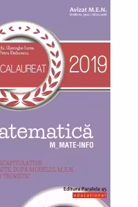 Matematica. Bacalaureat 2019. M_Mate-Info