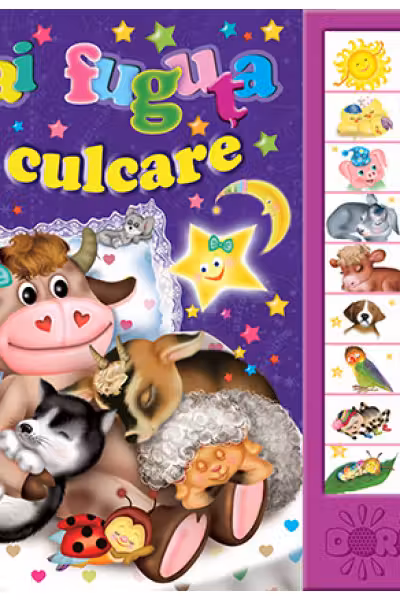 Carte cu sunete - Hai fuguta la culcare