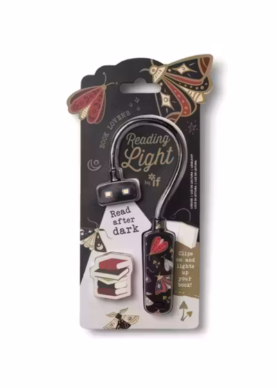 Book Lover's Reading Light Moths