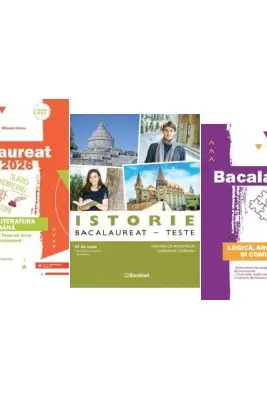 Pachet Bacalaureat Limba si literatura romana, Istorie si Logica Argumentare si comunicare - Mihaela Dobos, Adrian Ilie Aichimoaie, Cecilia Ionescu