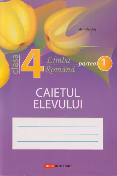 Limba romana. Caietul elevului cl.4 partea 1 reed