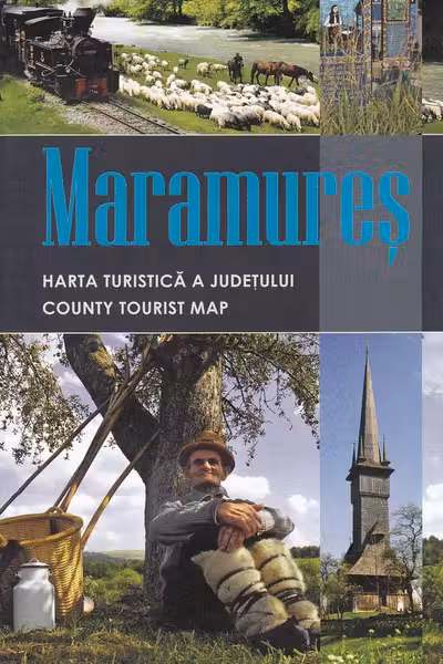 Harta județului Maramureș