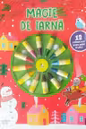 MAGIE DE IARNA. 12 creioane mici pentru maini de pitici