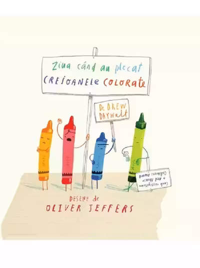 Ziua cand au plecat creioanele colorate