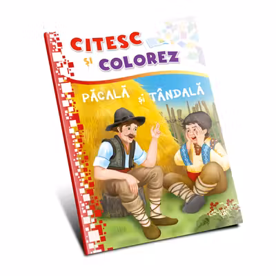 Citesc si colorez - Pacala si Tandala