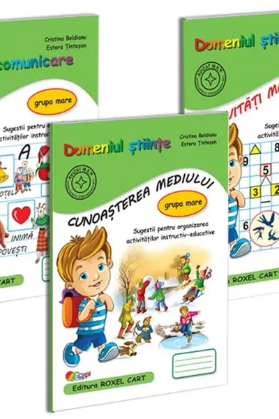 Pachet educational - Grupa Mare 1 - 3 caiete