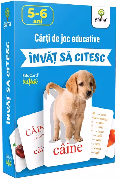 Carti de joc educative - Invat sa citesc