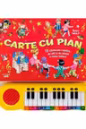 CARTE CU PIAN. 12 cantecele celebre, de citit si de cantat in limba italiana.