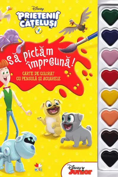 DISNEY. PRIETENII CATELUSI. SA PICTAM IMPREUNA!