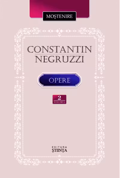 Opere vol.2 Constantin Negruzzi