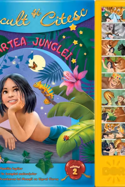 Carte cu sunete - Cartea Junglei