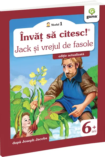 Învăț să citesc! Nivelul 1 Jack și vrejul de fasole
