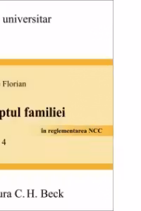 Dreptul familiei. Editia 4