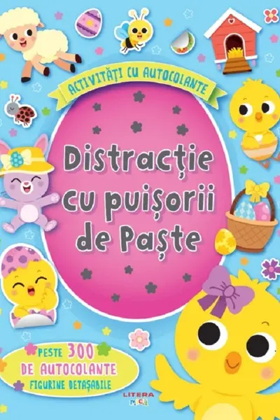 ACTIVITATI CU AUTOCOLANTE. DISTRACTIE CU PUISORII DE PASTE