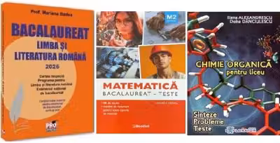 Pachet Bacalaureat 2026. Limba si literatura romana, Matematica M2 Tehnologic. Teste si Chimie organica pentru liceu - Mariana Badea, Daniela Stoica, Elena Alexandrescu