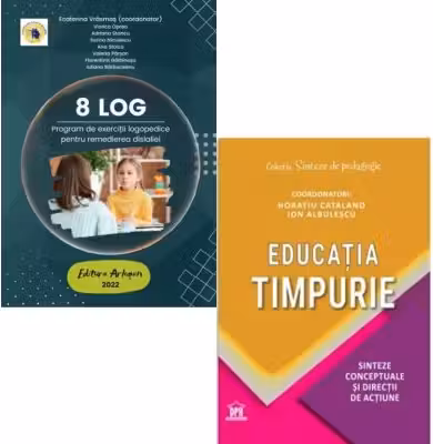 Pachet Program de exercitii logopedice si Sinteze de educatie timpurie - Ecaterina Vrasmas, Sorin Cristea