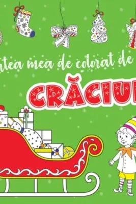 Cartea mea de colorat de Craciun