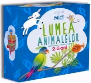 Isteț de mic! Lumea animalelor 2-5 ani romana-engleza